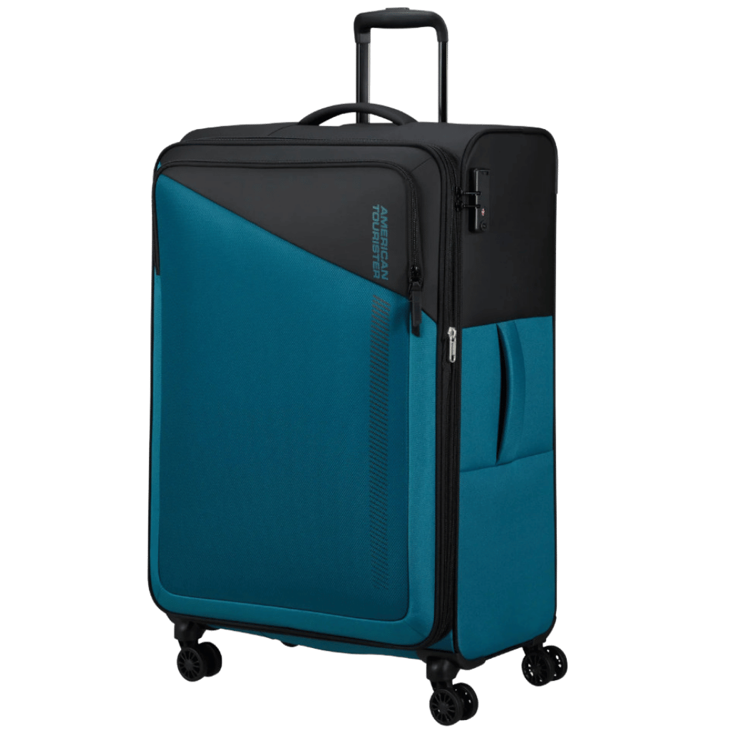 American Tourister Daring Dash 77cm Large front3qrtr blue png