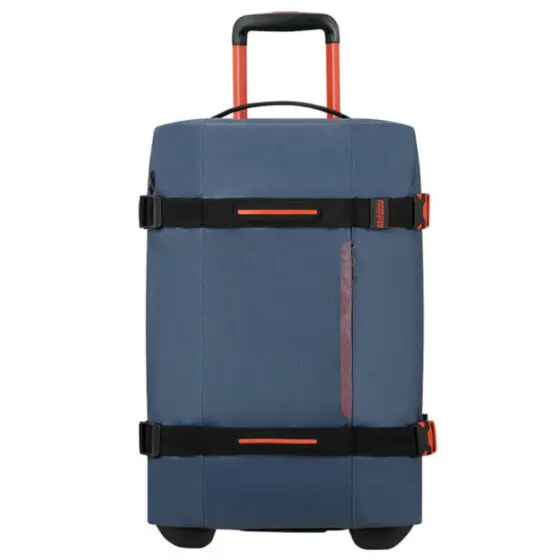 American Tourister Urban track Duffle MD1 Small navy orange front jpg