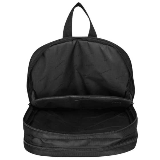 Amplify Panama 15 6 inch laptop backpack black interior png