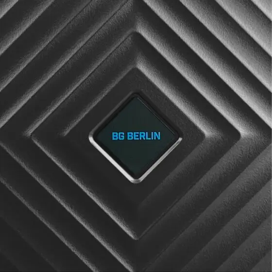 Bg Berlin Cube Spinner Jet Black Logo