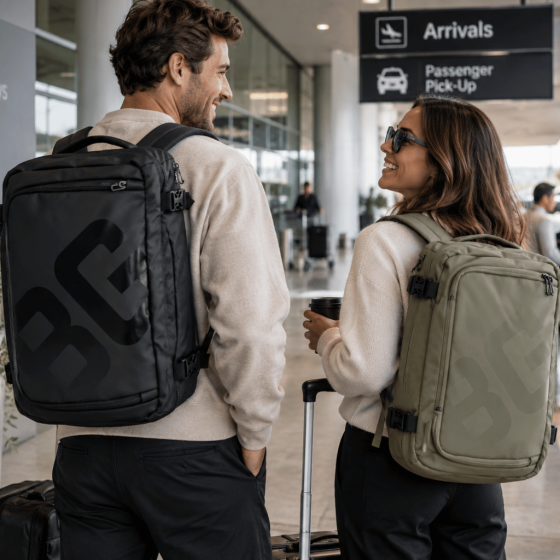 BG Berlin Khaki backpack lifestyle
