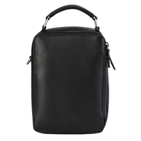 Brando 3350 Armstrong Black Gents Bag Top Handle Back jpg