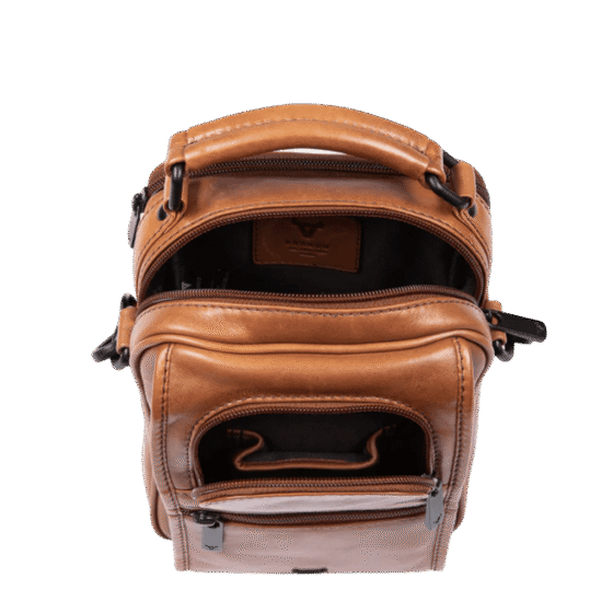 Brando 3350 Winchester tan Gents Bag interior png