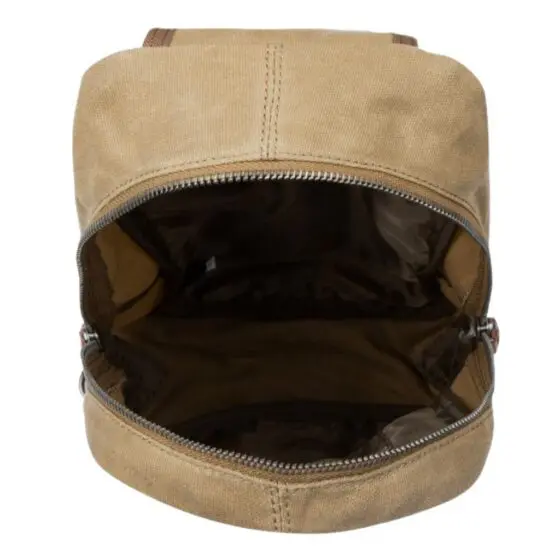 Brando Duvall Chestbag Crossbody 4123 Khaki Brown Interior
