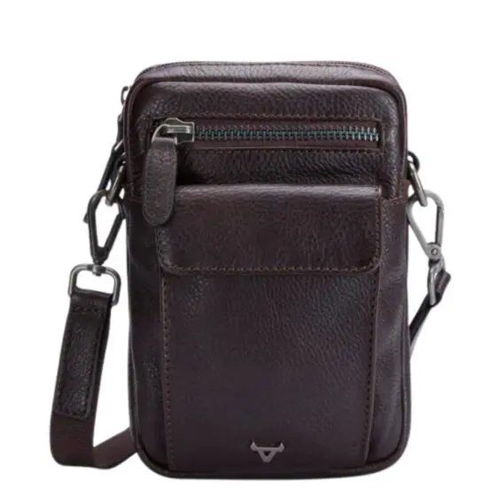 Brando Kudu Leather 2275 Gents Organiser brown front jpg