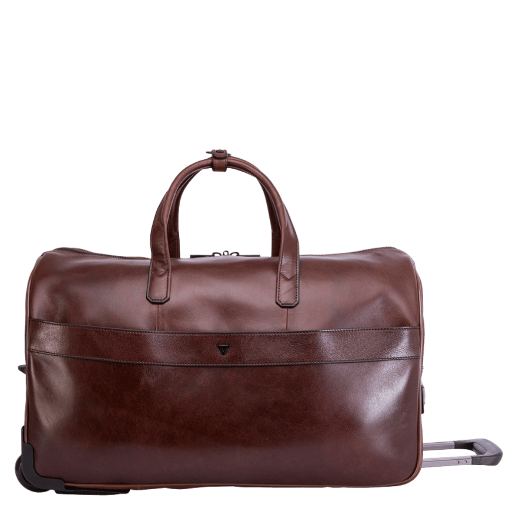 Brando Winchester 3186 Rolling Duffle Brown front png
