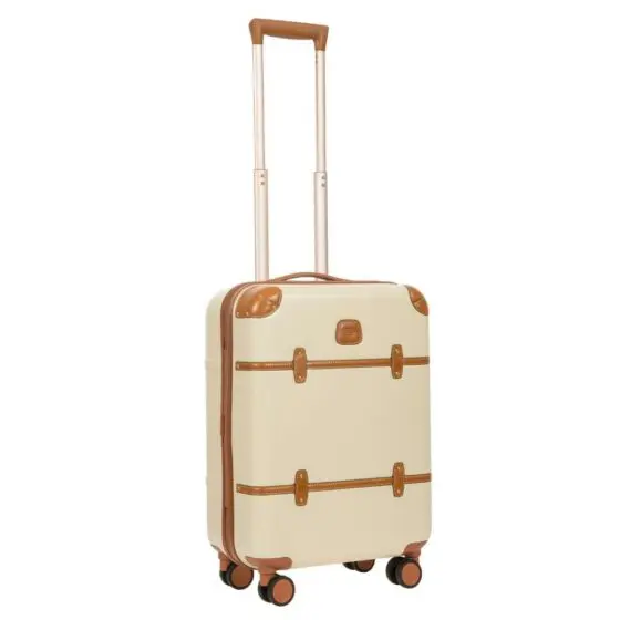 Brics Bellagio Spinner Luggage BGB28301 55cm cream front3qrtr jpg