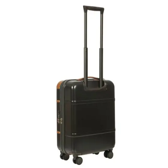 Brics Bellagio Spinner Luggage BGB28301 55cm olive rear3qrtr jpg