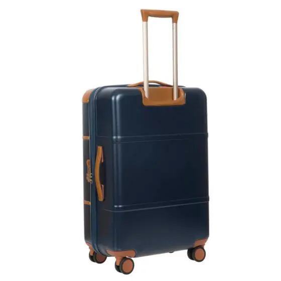 Brics Bellagio Spinner Luggage BGB28303 71cm blue rear3qrtr jpg