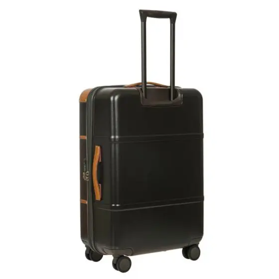 Brics Bellagio Spinner Luggage BGB28303 71cm olive rear3qrtr jpg