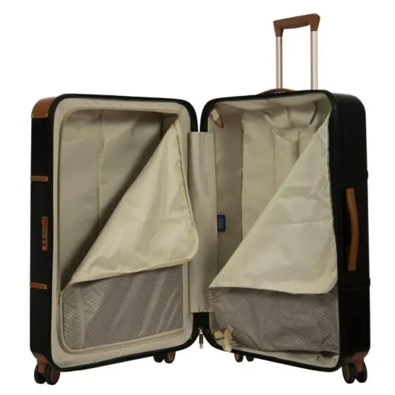 Brics Bellagio Spinner Luggage BGB28304 76cm Black interior2 jpg