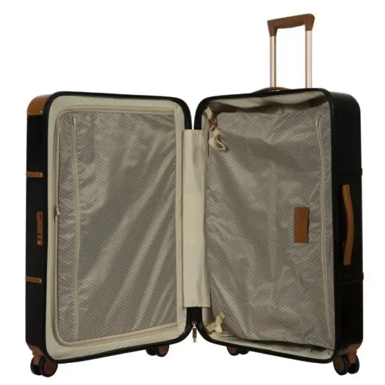 Brics Bellagio Spinner Luggage BGB28304 76cm black interior1 jpg