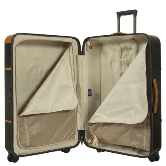 Brics Bellagio Spinner Luggage Bgb28305 82cm Olive Interior