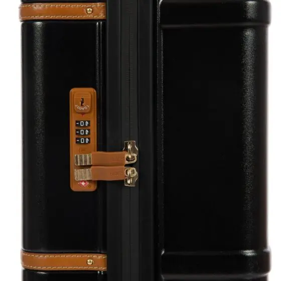Brics Bellagio Spinner Luggage Black zipper Lock TSA jpg