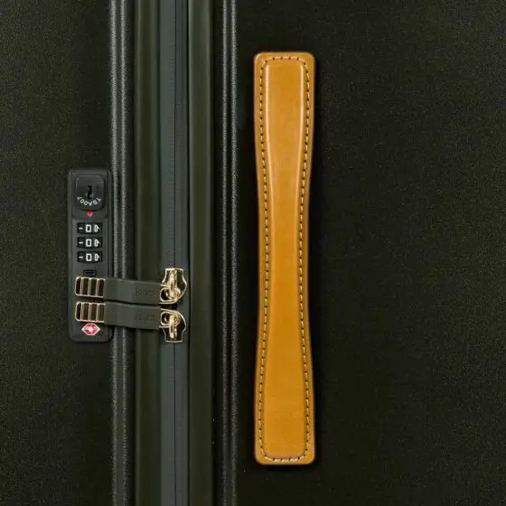 Brics Bellagio Trunk spinner Luggage 28316 olive handle jpg