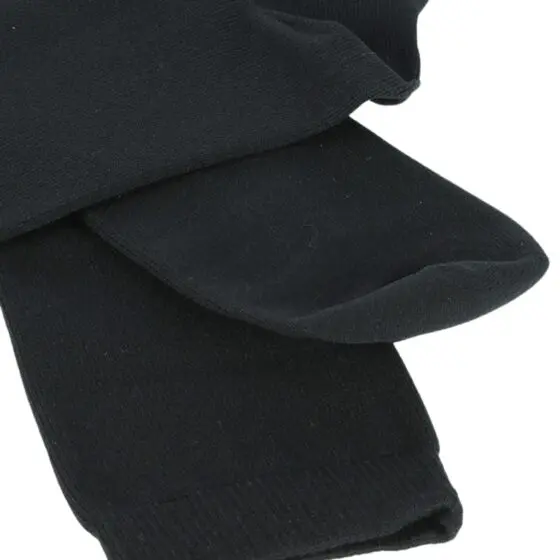 CEllini Travel essentials Flight Socks Med Lrg Black closeup jpg