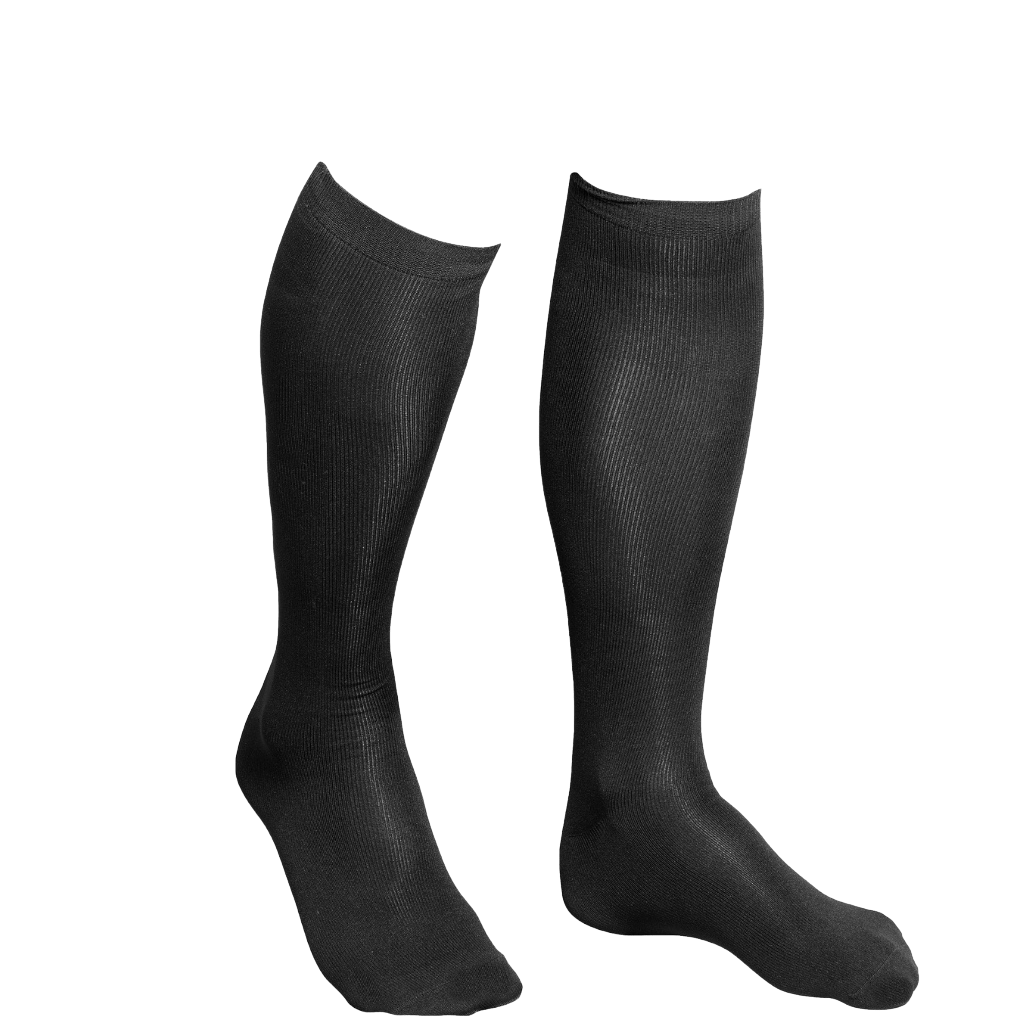 CEllini Travel essentials Flight Socks Med Lrg Black main primary