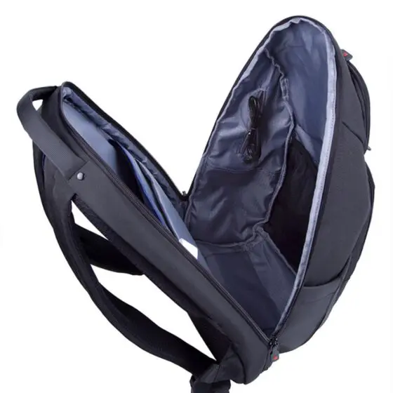 Cellini Explorer Mulit Pocket Backpack 49935 Black Interior1