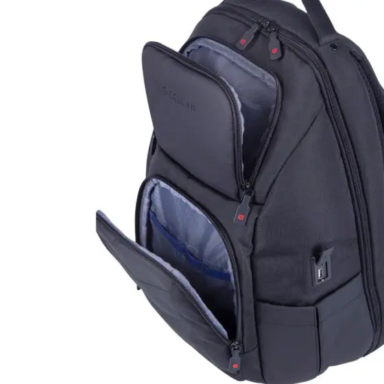 Cellini Explorer Mulit Pocket Backpack 49935 Black Organiser