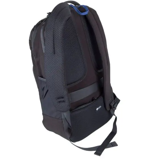 Cellini Explorer Pro Laptop Backpack Front Pouch 49951 Black Rear3qrtr
