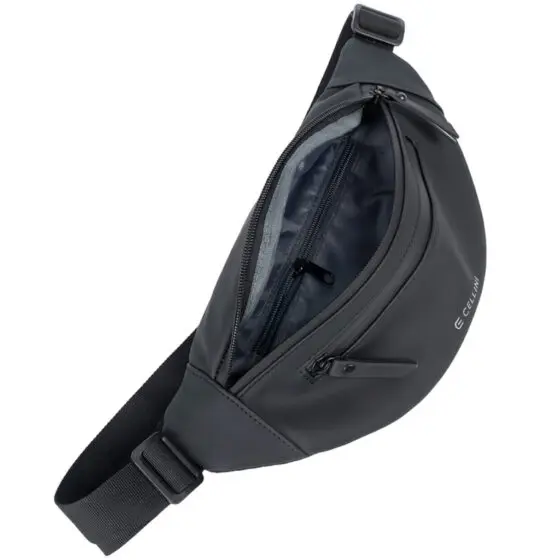 Cellini Hydro 00223 waistbag black interior jpg