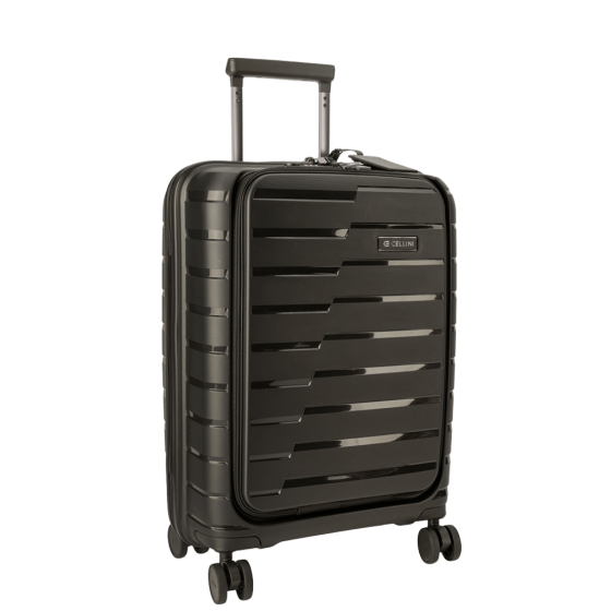 Cellini Microlite Biz hard front black transp