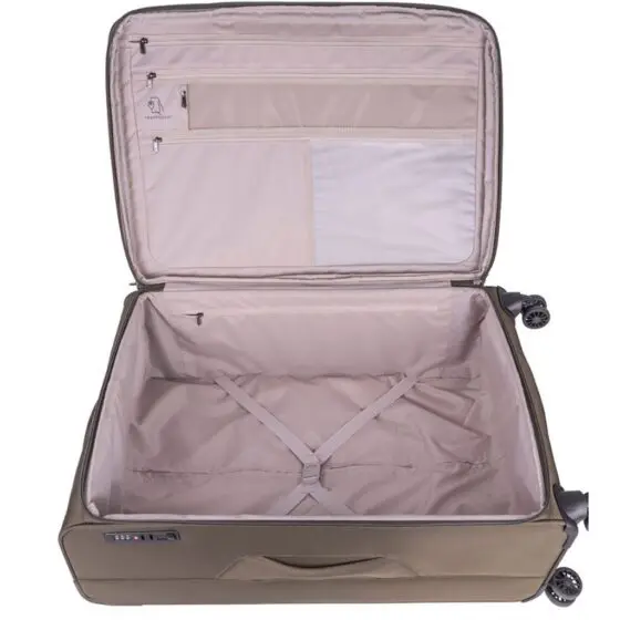 Cellini Microlite S 799 74cm Large check in spinner sandalwood brown interior jpg