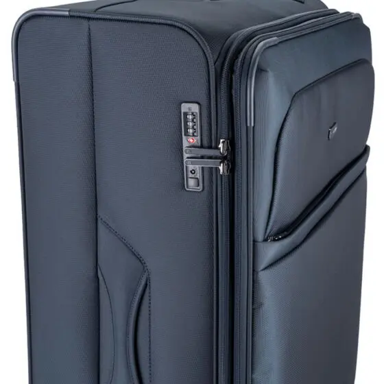 Cellini Microlite S 799 84cm Extra Large check in spinner ink blue TSA lock jpg