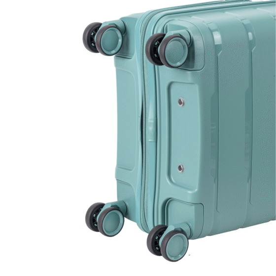 Cellini Rapido Spinner 20055 carry on spinner green wheels png