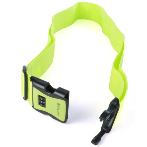 Cellini Travel Essentials 3 Dial Strap 33005 Green Side