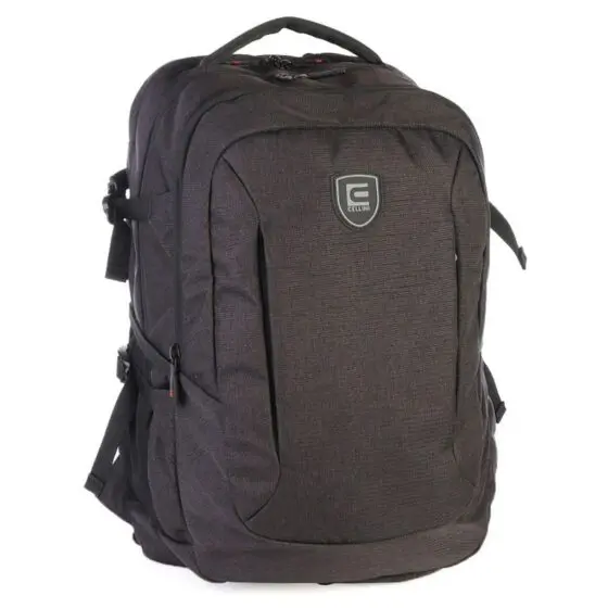 Cellini Uni Laptop Backpack 01123 Black Front3qrtr