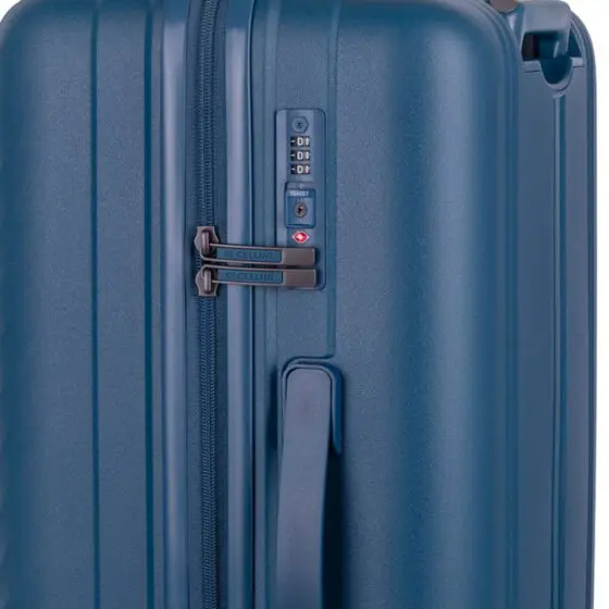 Cellini Xpedition Trunk 254 Spinner Navy Blue 67 Tsa Lock