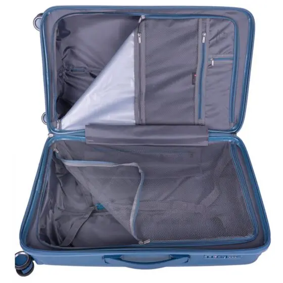 Cellini Xpedition Trunk 254 Spinner Navy Blue 67 Interior