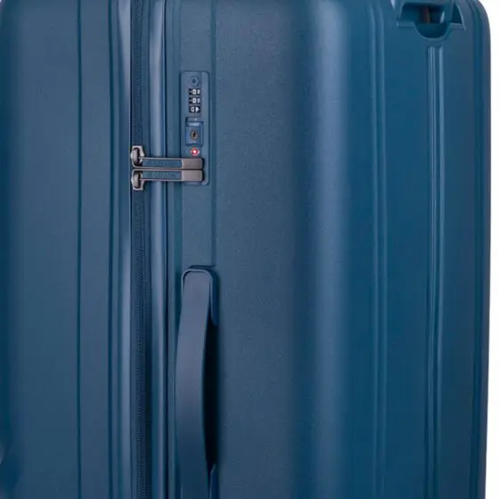 Cellini Xpedition Trunk 254 Spinner Navy Blue 78 Large Tsa Lock
