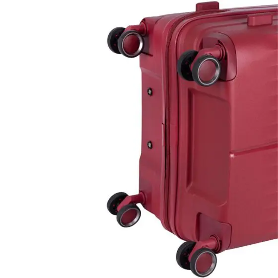 Cellini Xpedition Trunk 254 Spinner Red 55 Wheels
