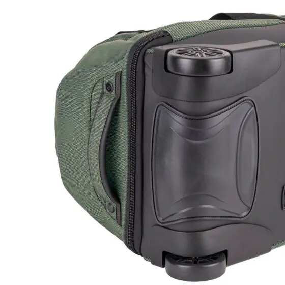 Cellini Xplorer 266 TRolley Duffle Small Green wheels jpg