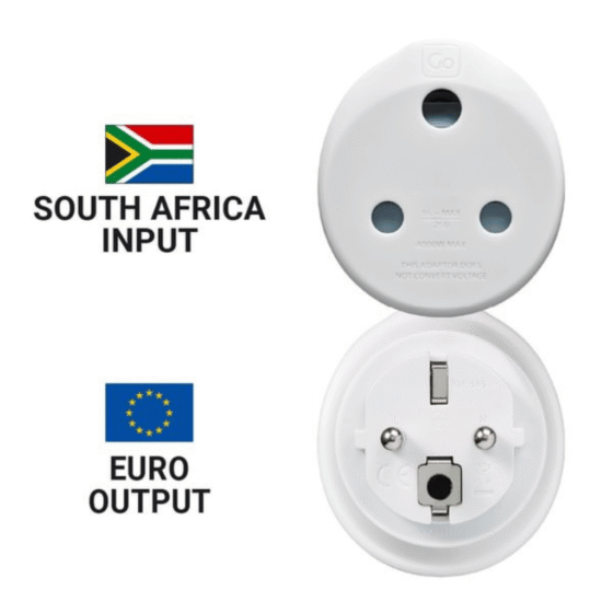 DEsign Go SA EU plug adaptor detail png