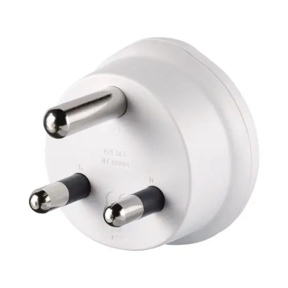 Design Go Travel Adaptor Aus.china Sa 563 White Rear3qrtr