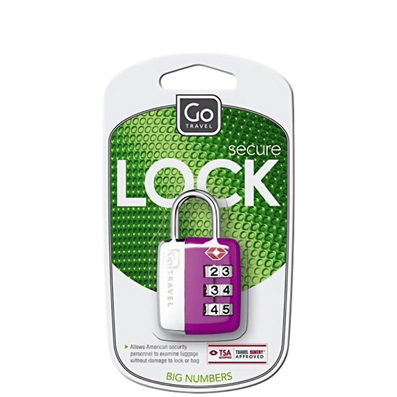Design Go Sentry Big Wheel Combination TSA Lock 345 Primary