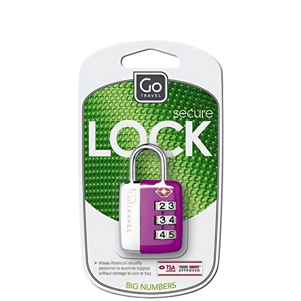 Design Go Sentry Big Wheel Combination TSA Lock 345 Primary