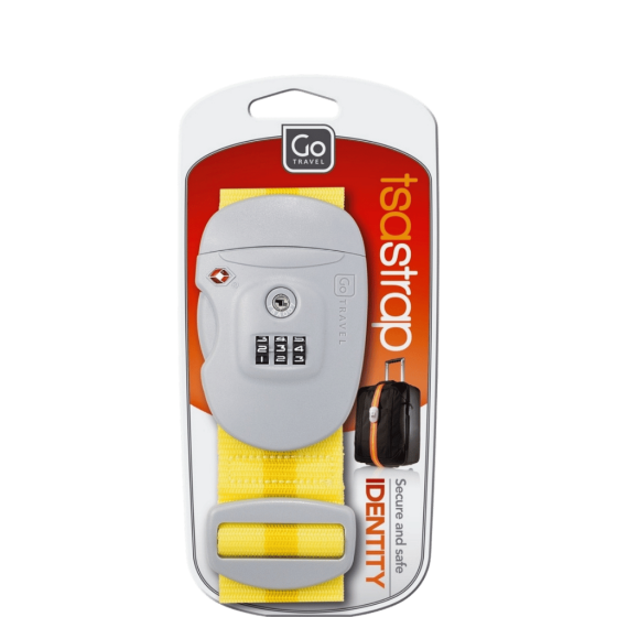 Design Go TSA Lock Luggage Strap 342 transp