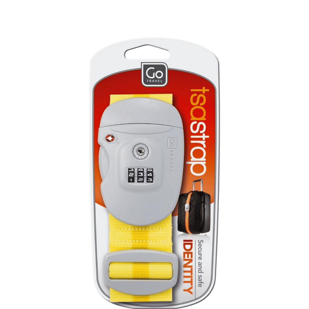 Design Go TSA Lock Luggage Strap 342 transp
