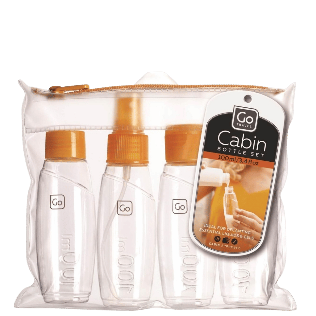 Design Go Travel Accessory 658 Carry On Bottles Package transparent