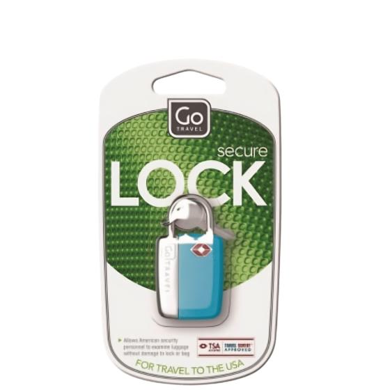 Design Go travel Us padlock TSA 338 package transp