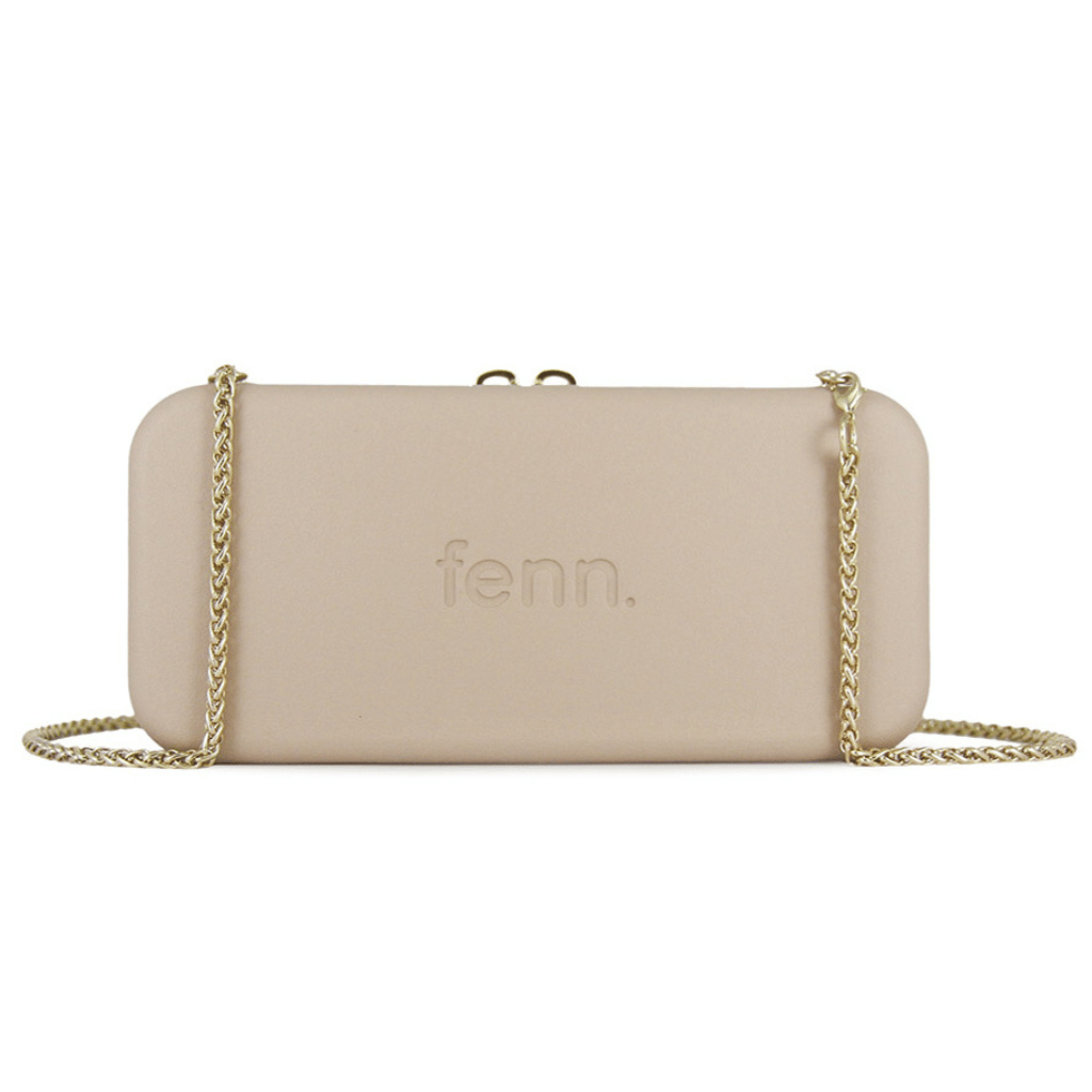 Fenn Collection Original Wallet purse with chain 016 sand front png