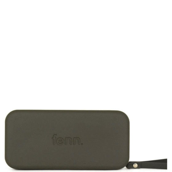 Fenn Collection Wristlet Zip Purse 015 army green front primary png