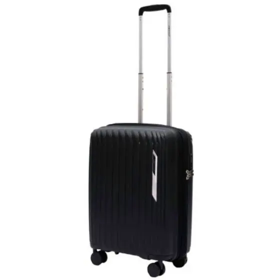 Gino De Vinci Dance Spinner Black carry on front3qrtr jpg