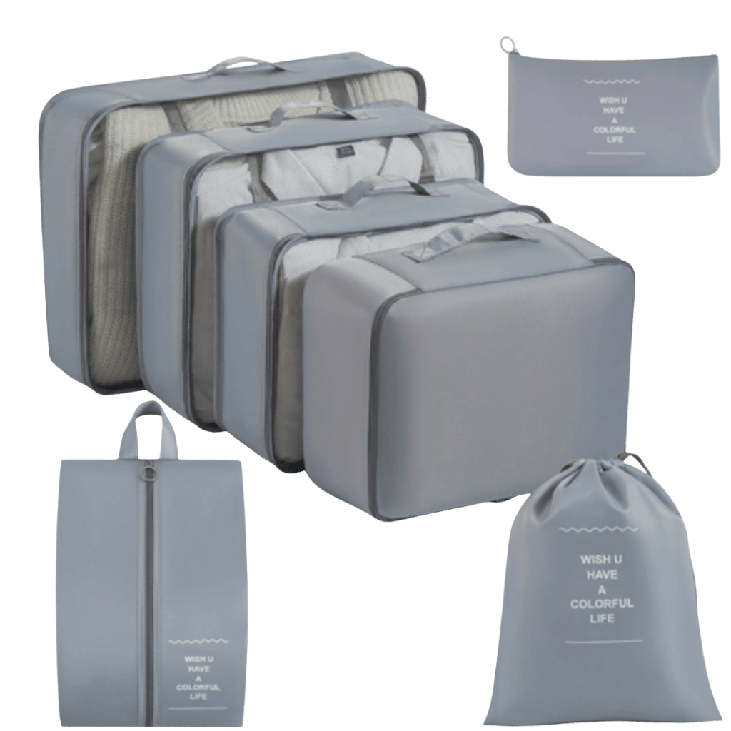 Gino de Vinci 7 piece Pack cubes Grey transp