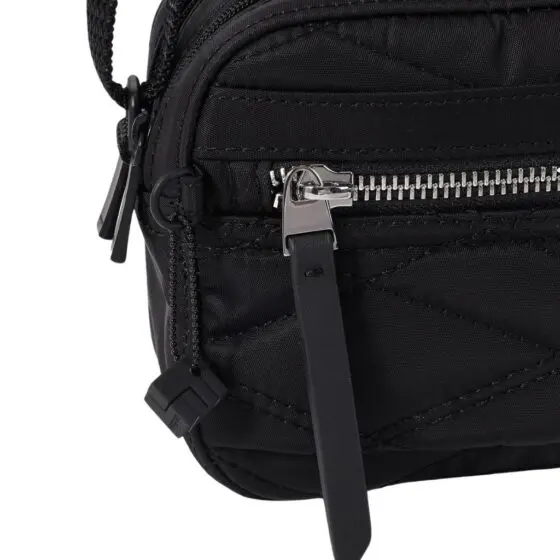 Hedgren Inner City Maia Quilted black zipper jpg
