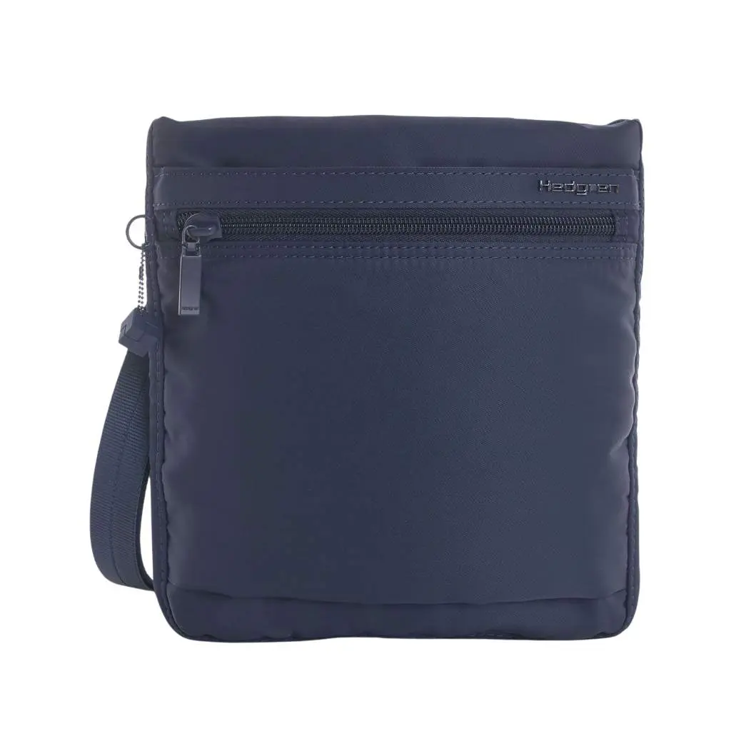 Hedgren inner City Hic112 Leonce Vertical Crossbody Navy front jpg